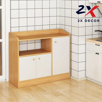 2X Decor - Tủ nhà bếp, tủ đựng đồ gỗ lắp ghép tiện dụng - 2X057