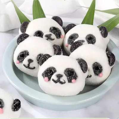 Combo 500g Kẹo dẻo gấu trúc/Kẹo dẻo thỏ/Kẹo dẻo vịt/Kẹo bông sữa dùng trang trí bánh kem