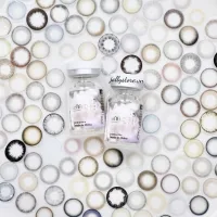 LENS CẬN có màu từ 0.00-6.00 độ JOLLY STORE tặng kèm khay đựng LUNA EYES