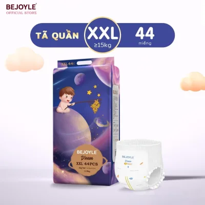 Tã/Bỉm quần Bejoyle Tã Bỉm Dán Giữ Dáng Mới Gói Đại S60/M60/L54/XL48/XXL44/XXXL40