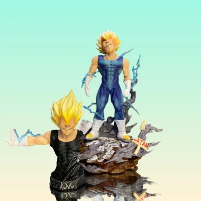 Mô hình DragonBall - Vegeta 2 tay + 2 đầu thay thế