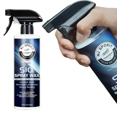 💎💎 Chai Xịt Lau Xe Dưỡng Sáng Bóng Bảo Vệ Màu Sơn SIO2 NJSPORIT Cao Cấp 💎💎