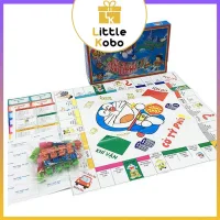 Bộ Cờ Tỷ Phú Bàn Nhựa Tỉ Phú Loại Đẹp Bản Hoạt Hình Dễ Thương Đồ Chơi Trẻ Em - Little Kobo