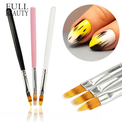 Bộ Bút Lông Cọ Quét Răng Màu Gradient Vẽ Móng Nghệ Thuật DIY Không Nhòe Sử Dụng Thông Thường