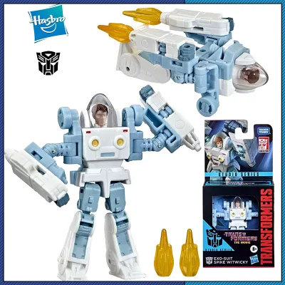 Hasbro Transformers Studio Series Exo-Suit Spike Witwickky 10Cm Core Class Original Action Figure Model Bộ sưu tập quà tặng đồ chơi trẻ em Đồ chơi chính hãng Hasbro