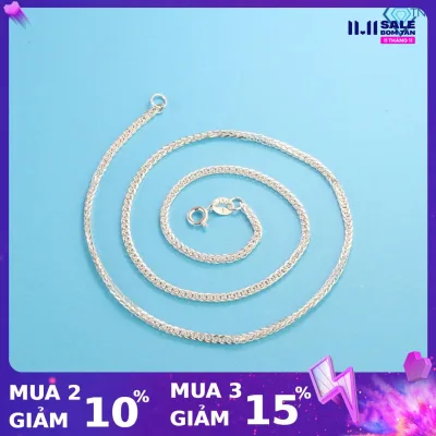 Silver Necklace for Newborns Dtn0004 - Tnj Jewelry