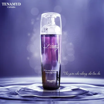 Sữa rửa mặt đa năng Tenamyd Luxury All-in-one Perfection Cleansing Foam - Lọ 140ml - Green Pharma
