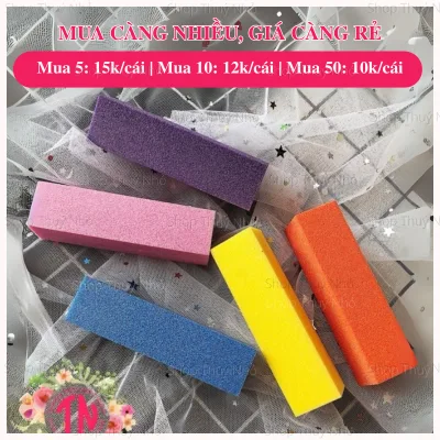 Buffer, phao chà móng tay 4 mặt cao cấp dụng cụ làm móng tay chuyên nghiệp nghệ thuật nail