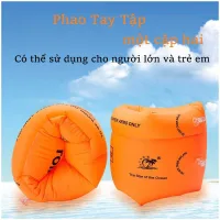 Set 2 chiếc phao tay cho bé và người lớn dễ dàng sử dụng, phao tay tập bơi trẻ em, phao bơi cho bé