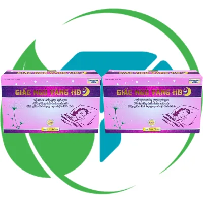 Combo of 2 Boxes of Golden Sleep Hd Pink - Rostex - Hai Duong - Restorative Vitamins - Health Care - Multivitamins - Multivitamins