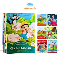 Sách - ComBo 20 Quyển Truyện Tranh Cổ tích Song Ngữ Việt Nam, Thế Giới, Thiếu Nhi Hay Dành Cho Bé