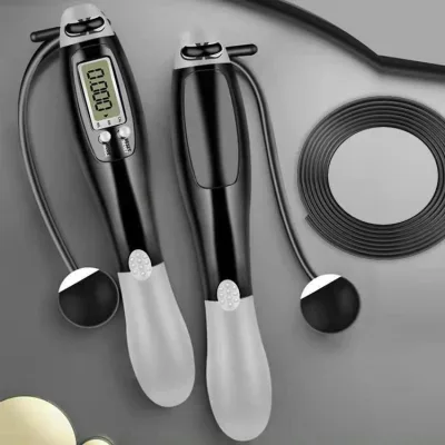 Dây nhảy KHÔNG DÂY ĐẾM SỐ giảm cân đốt mỡ bụng lõi thép đàn hồi tập thể dục gym muay thái tại nhà