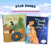 Sách - Combo Thơ Ru Cho Mẹ Và Bé: Đêm Ấm + Dành Tặng Riêng Con - Bìa Cứng