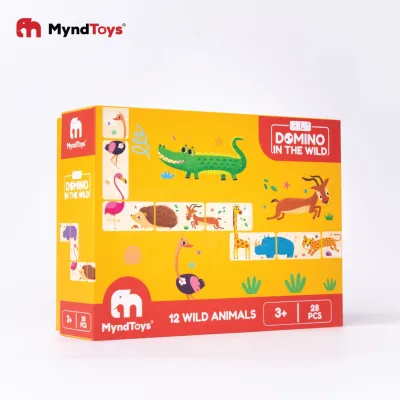 Đồ chơi giáo dục MyndToys - Board Game Domino - In The Wild