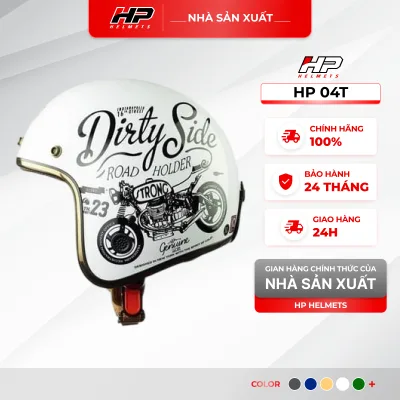 3/4 Hp Helmets Hp-04T Helmet | Light Weight, Beautiful Shape