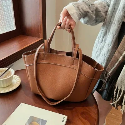 Túi Xách Nữ – Tote Công Sở Thời Trang, Đeo Vai/Xách Tay, Phom Mềm, Sức Chứa Lớn - NA317