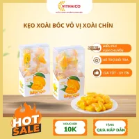 Kẹo dẻo cốt trái cây bóc vỏ xoài chín VITHAICO mềm mịn, dẻo thơm ngon vị xoài trang trí bánh bánh sinh nhật 170 - 270g