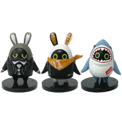 Trò Chơi Zenless Zone Zero Mô Hình 3D PVC Anime Bangboo EOUS Sharkboo Amillion Dễ Thương Bộ Sưu Tập Búp Bê Tượng Đồ Chơi