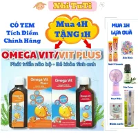 Omega Vit / Omega Vit Plus : Bổ Sung Omega 3,DHA, Vitamin Và Khoáng Chất