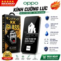 Kính Cường Lực Oppo A55 A57 A77s Reno 15 14 F – Trong Suốt HD - Chống Trầy - Full Màn KK [COMBO 2 KÍNH]