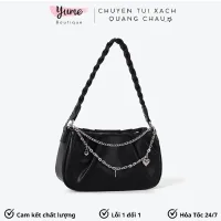 Túi Xách Nữ Đeo Chéo Đeo Vai Thời Trang Phối Xích Siêu Xinh Phong Cách Hàn Quốc Yu74