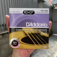 Dây đàn guitar Acoustic D Addario EPX26, EZ910, EJ13, EJ15, EZ900, EZ920 G4U Guitar bộ gồm 6 dây đàn ghita sắt