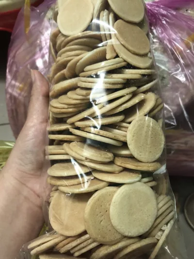 Bánh Đồng Tiền [500 Gram/Bịch] - Giòn Giòn, Thơm Thơm - Bánh Quy Thơm Ngon - Đồ Ăn Vặt - Đảm Bảo An Toàn Sức Khỏe