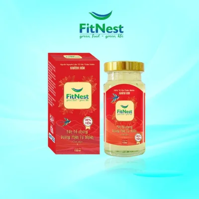 Nước Yến Chưng Đường Phèn Tự Nhiên FitNest (Hũ/150ml)