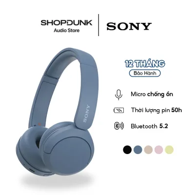 Tai nghe on ear Wireless Sony WH - CH520 Chính Hãng