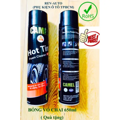 Bảo dưỡng bóng vỏ ô tô Camel (Quà tặng ), chai 650 ml công nghệ nhật bản-1 chai