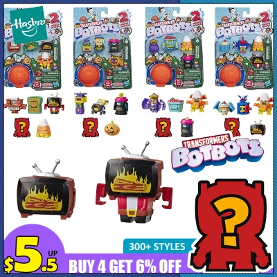 Máy biến áp Hasbro 5cm Botbots Hoạt động nhỏ Hình Robot Đồ chơi Đường Nhà vệ sinh Tiệc Hộp bí ẩn Đồ chơi trẻ em cho trẻ em Quà sinh nhật Đồ chơi chính hãng Hasbro