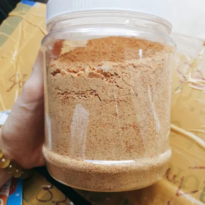 Muối ớt Tây Ninh xay nhuyễn hạt mịn hũ 500g đậm đà, thơm ngon - Đồ ăn vặt SUSUTOSHOP