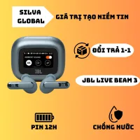 Tai nghe JBL Live Beam 3 (Bluetooth 5.3 | Pin 12h | IP55 | Chống ồn ANC | JBL Spatial Sound | Màn hình LED)