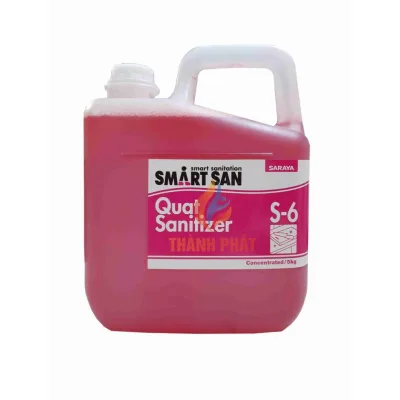 Dung dịch sát khuẩn sàn thiết bị QUAT SANITIZER S-6 S6