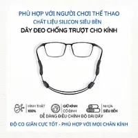 Dây đeo mắt kính giữ gọng kính, chơi thể thao chống rơi kính Trượt Chất Liệu Nhựa Silicon, Ôm Sát Vòng Đầu Phiên Bản Nâng Cấp Chơi Thể Thao Sports
