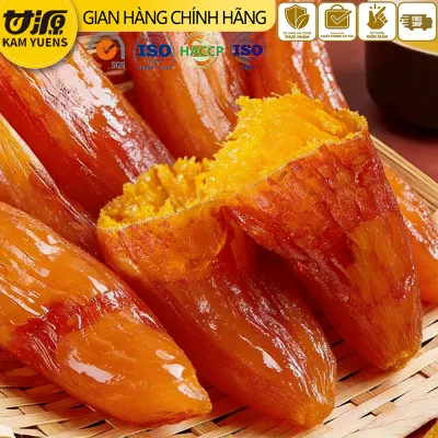 Ganyuan official Khoai lang sấy dẻo thơm ngon, đóng gói riêng, vị nguyên chất không chất phụ gia dried snacks