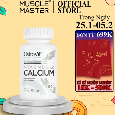 Ostrovit Vitamin D3 + K2 Calcium Supplement Tablets 90 Tablets
