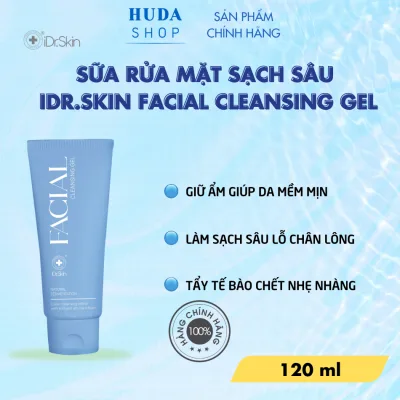 Fermented Facial Cleanser for Oily and Acne-Prone Skin Idr.Skin Facial Cleansing Gel