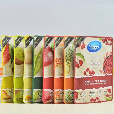 Pate SNAPPY TOM Từ Thịt Và Trái Cây Gói 70g - Pate Cho Mèo Xuất Xứ Thái Lan