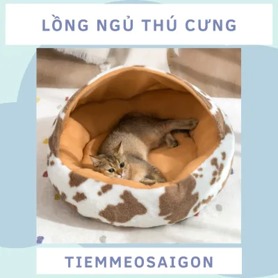 [CÓ HỎA TỐC] Nhà Lồng Bò Sữa Đen Nâu Gường Ngủ Nệm Nằm Ấm Áp Cho Chó Mèo Nhiều Size Lồng Ngủ Chó Mèo Nệm Ngủ Chó Mèo Giường Ngủ Chó Mèo Nhà Chó Mèo Chăm Sóc Thú Cưng Phụ Kiện Cho Thú Cưng Nệm Ngủ Thú Cưng Thảm Thú Cưng