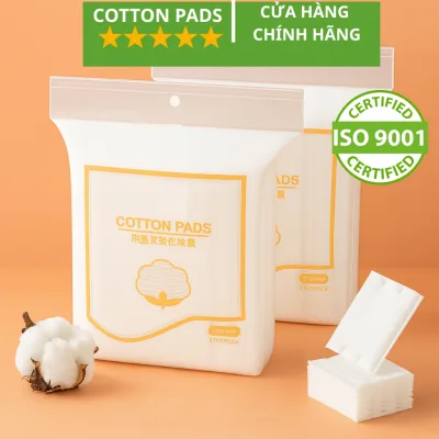 Bông tẩy trang CottonPads 222 miếng mềm mịn, Bông tẩy trang chuẩn ISO9001:2015