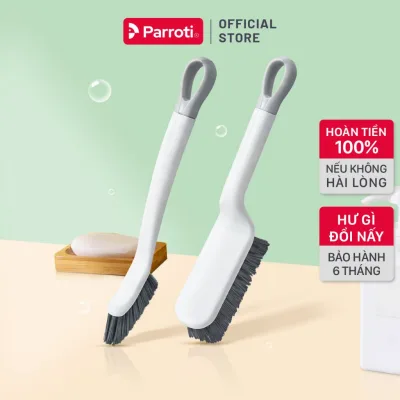 Chổi cọ vệ sinh đa năng, bàn chải vệ sinh cao cấp, gồm 2 bàn chải - Parroti Clever CR02