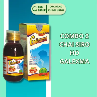 THỰC PHẨM CHỨC NĂNG - COMBO 2 CHAI SIRO HO GALEXMA