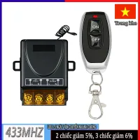 [HCM]Công Tắc Điều Khiển Từ Xa RF Không Dây 433MHZ 315MHZ Bộ Thu Rơ Le AC 60V-280V 1CH 30A + Điều Khiển Từ Xa 1CH Cho Đèn ， Máy Bơm Nước