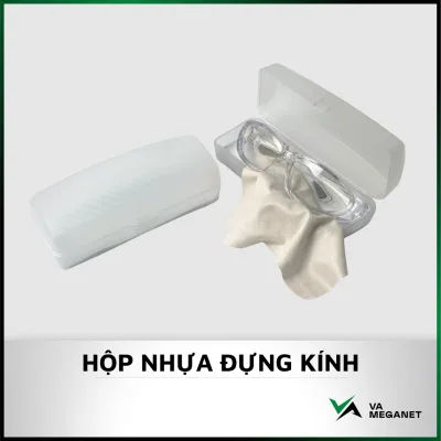 Hộp nhựa đựng và bảo quản kính mắt hạn chế va đập và trầy xước