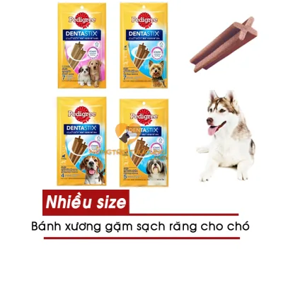 Bánh Xương Pedigree Dentastix Gặm Sạch Răng - Chăm Sóc Răng Cho Chó - Mọi Kích Cỡ Chó - [Nông Trại Thú Cưng]