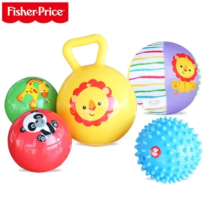 FisherPrice® F0906 Bộ bóng cho trẻ sơ sinh Bàn tay bé nắm lấy quả bóng Pinch gọi Hộp quà đồ chơi