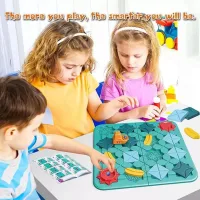 Đồ Chơi Con Đường Tư Duy, Giải Mã Mê Cung Board Game Puzzle 4 Cấp Độ – 118 Cách Chơi, Phát Triển Tư Duy Logic