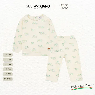 Pullover Shirt and Long Pants Set for Baby Boy Gustavo Gano