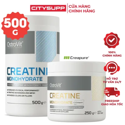 Ostrovit Creatine Monohydrate (300g, 500g) Tăng Cơ, Tăng Sức Mạnh & Hiệu Suất Tập Luyện